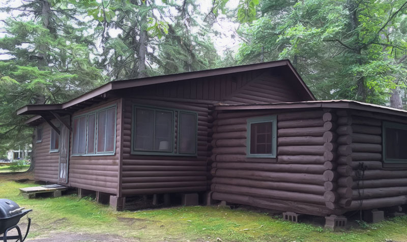 Cabin 1 Two Bedroom Log Cabin in Northern Minnesota